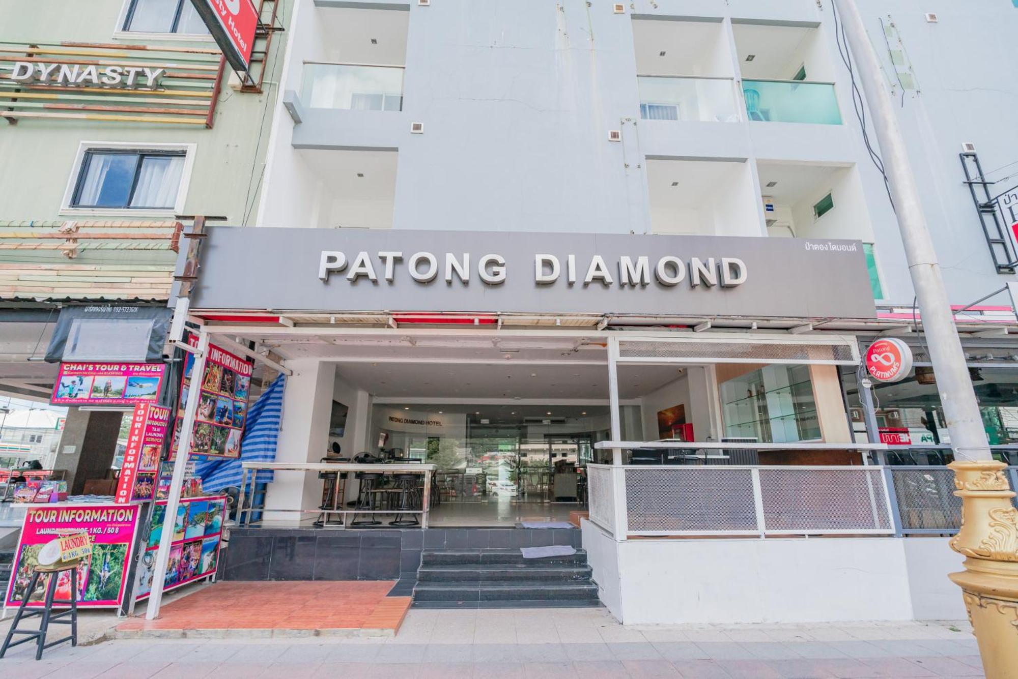 Patong Diamond Hotel Eksteriør billede